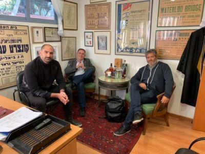 Se concret� un acuerdo de cooperaci�n entre la Sociedad Hebraica Argentina y la Escuela Internacional Raphael Recanati del IDC Herzliya