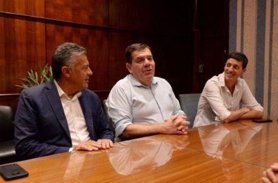 Montenegro intercambi� ideas con Cornejo