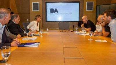 Malena Galmarini y Horacio Rodr�guez Larreta acordaron trabajar en conjunto