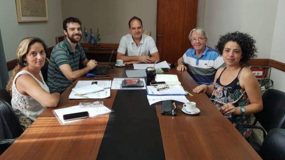 Navarro: Maggiotti recibi a integrantes del Ministerio de Produccin