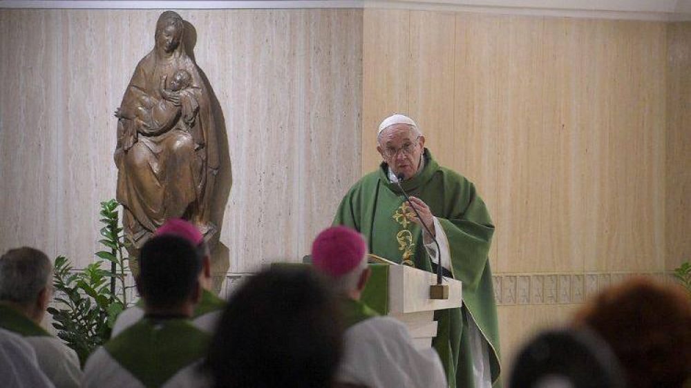 El Papa en Santa Marta: incluso en la Iglesia no hay humildad sin humillacin