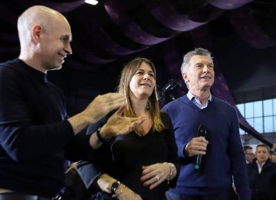 Macri y el bridge�Est�bamos con los amigos de siempre jugando al bridge