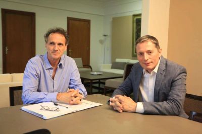 Intendente Gray proyect� agenda de obras con el Ministro Katopodis