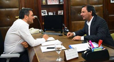 Ariel Sujarchuk se reuni� con el ministro de Ambiente de la Naci�n, Juan Cabandi�
