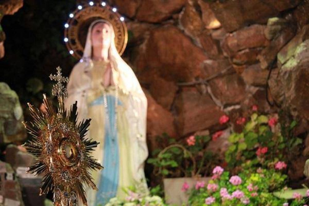 Los marplatenses honrarn a la Virgen de Lourdes