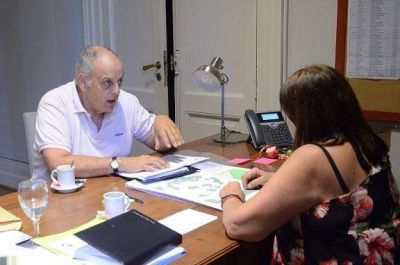 El Intendente Jos� Rodr�guez Ponte, se reuni� con la Ministra de Gobierno, para tratar temas de obras esenciales para General Lavalle