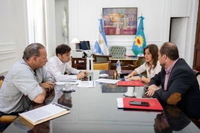 Kicillof, Frederic y Berni, un encuentro para despejar dudas y sellar un trabajo en conjunto