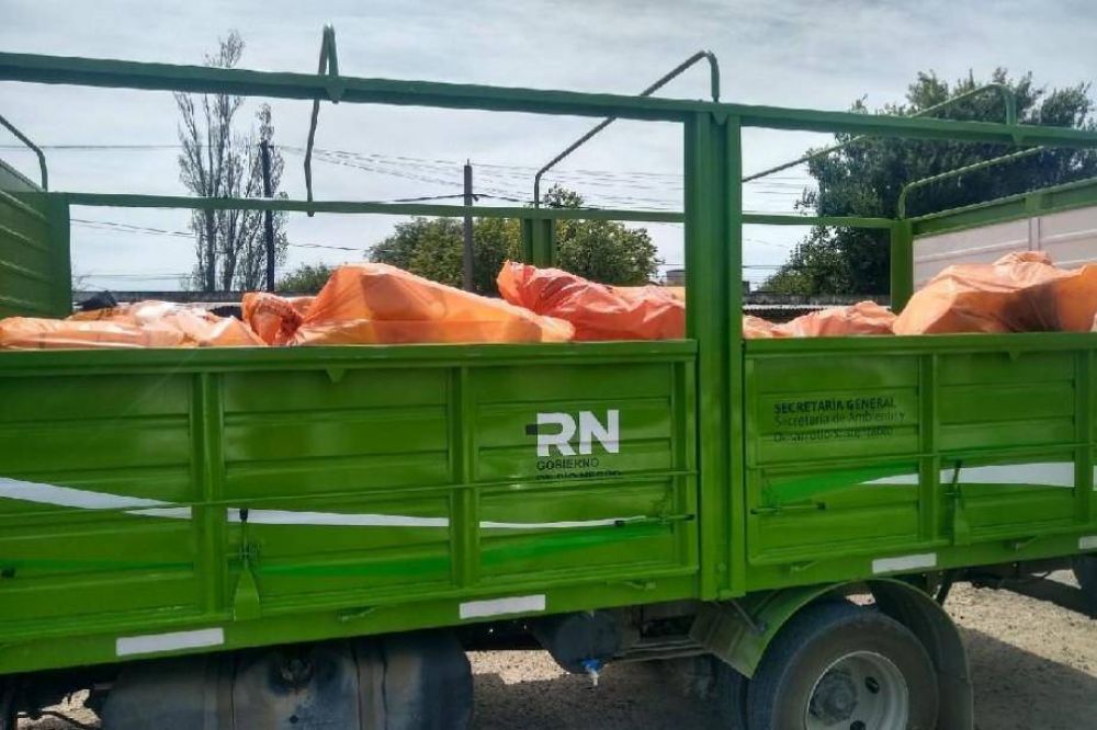 Se realiz la campaa de recoleccin de envases de agroqumicos en el Valle Inferior