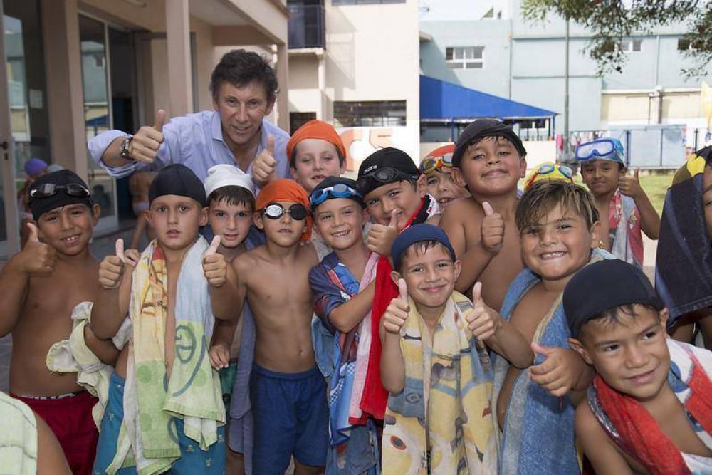 San Isidro: cientos de chicos disfrutan de la colonia de verano en el Campo N 5