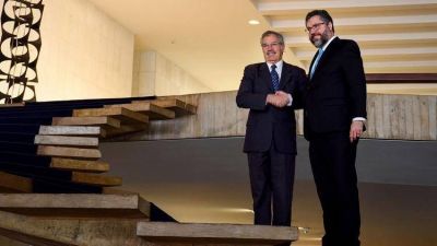 Sol� se reuni� con Bolsonaro con el objetivo de recomponer las relaciones entre la Argentina y Brasil