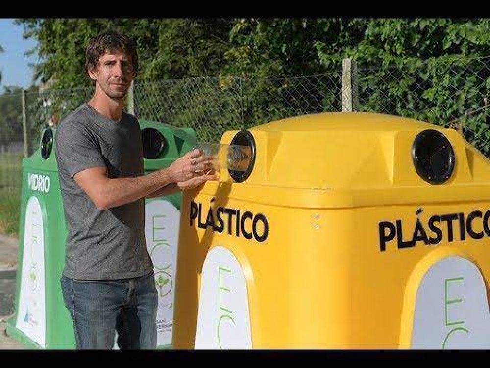 Juan Andreotti present nuevas Campanas de Reciclaje para San Fernando