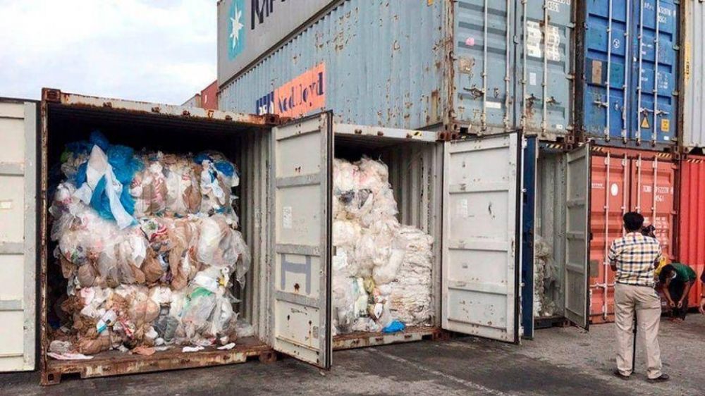 En tres meses, la Argentina import 40 mil toneladas de basura