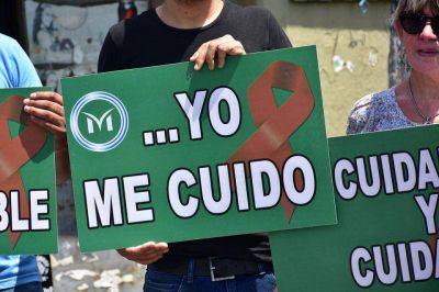 Merlo: Se realiz� una jornada de concientizaci�n y testeo gratis