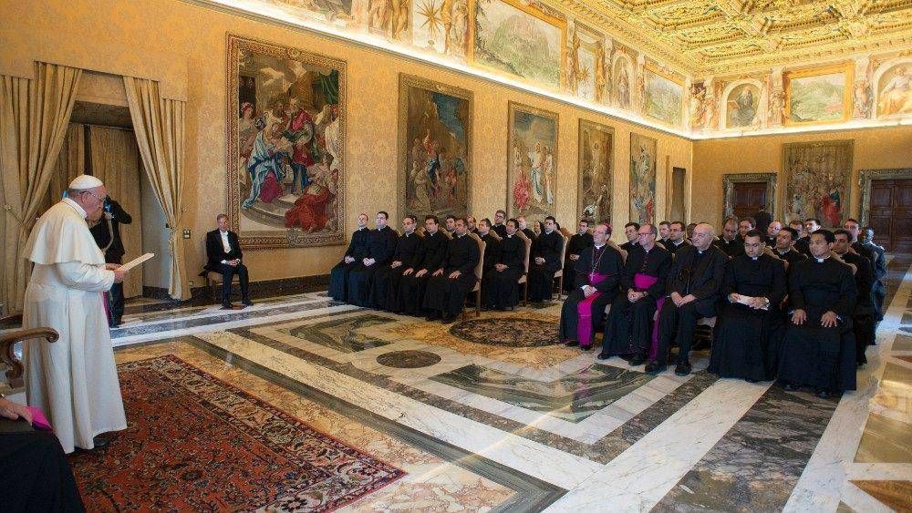 El Papa: un ao de misin para los futuros diplomticos de la Santa Sede