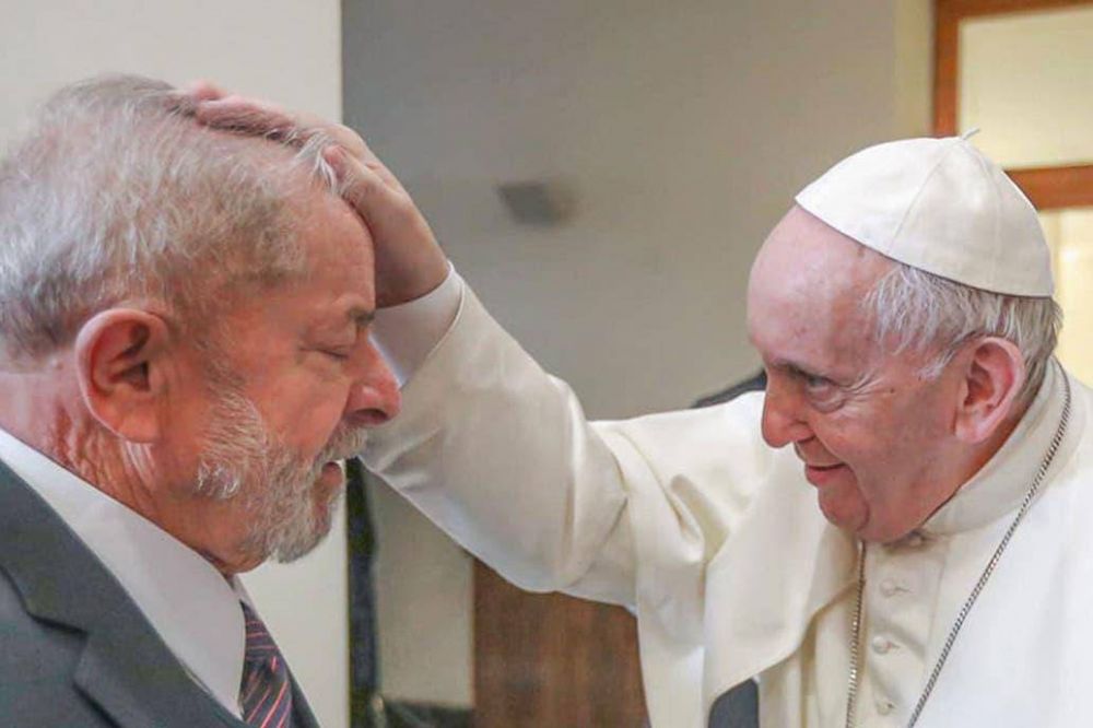 El Papa a Lula: 