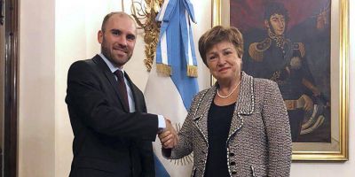 Un nuevo encuentro de Guzm�n con Georgieva, tras el �contrapunto� entre Cristina y el FMI