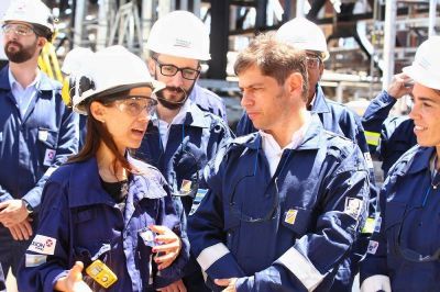 Kicillof elogi� a la industria del petr�leo y asegur� que 