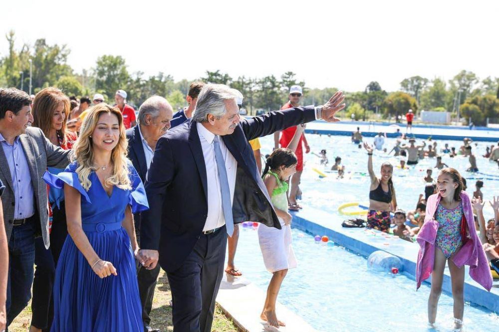 El Presidente, entre la liturgia peronista y una nueva se�al para Cristina