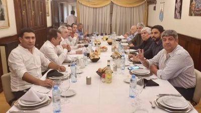 Hugo Moyano recibi� al ministro de Transporte