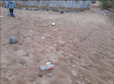 Celebraron la bajada de los diablos, pero dejaron el cerro hecho un basural