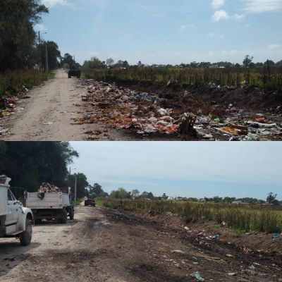 Microbasurales: limpian un predio y en menos de un d�a volvi� a estar colmado de residuos