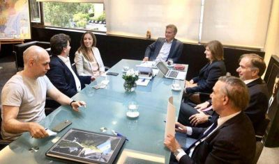 Macri y Vidal compartieron la primera actividad pol�tica tras dejar el Gobierno
