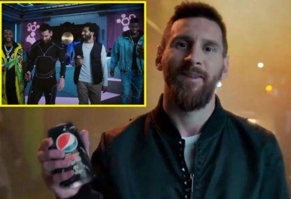 Pepsi lanz su nueva campaa con Lionel Messi