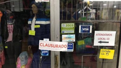 Inspecci�n General clausur� 10 locales de la galer�a Sao
