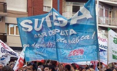 Asamblea de afiliados en Suteba