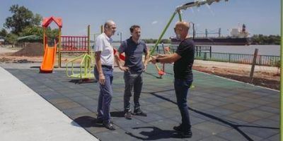 Nueva Costanera: avanzan las obras y piden a los vecinos colaborar con su cuidado