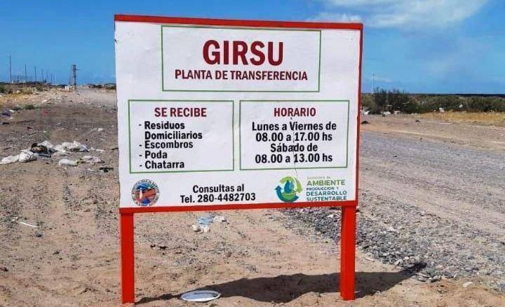 El Municipio sane el predio de la planta Girsu y trabajar en generar compost con restos de poda