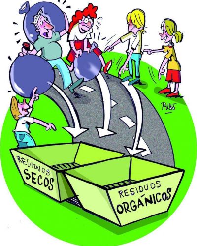 Los chicos, claves para el reciclaje
