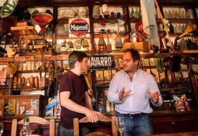 Santiago Maggiotti recibi� la visita del ministro Costa y juntos repasaron agenda