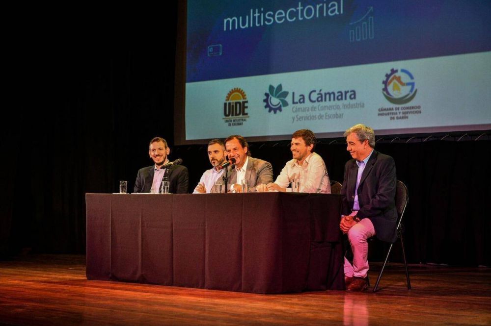 Ariel Sujarchuk y Augusto Costa encabezaron la Primera Ronda de Negocios 2020 organizada por la Municipalidad de Escobar