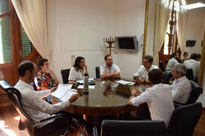 Boto se reuni� con el Subsecretario de Cultura de la Provincia