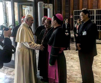 China, la intenci�n de oraci�n del Papa para el mes de marzo de 2020