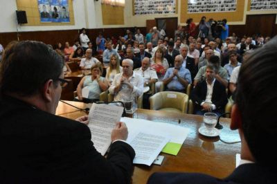 Los 8 puntos claves que destac� el intendente en su discurso