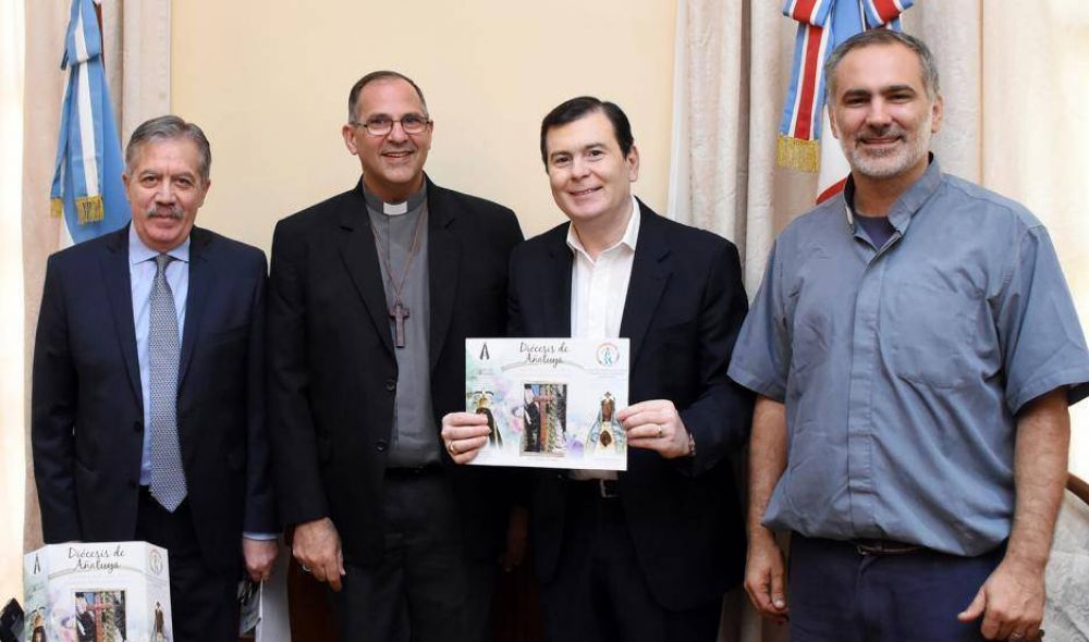 Autoridades Eclesiásticas de la diócesis de Añatuya visitaron al gobernador