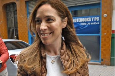 Reaparece Mar�a Eugenia Vidal tras las cr�ticas de Axel Kicillof