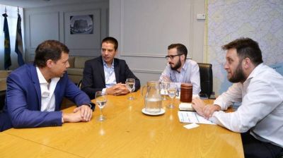 De Jes�s y Cardozo se reunieron con el ministro de Infraestructura
