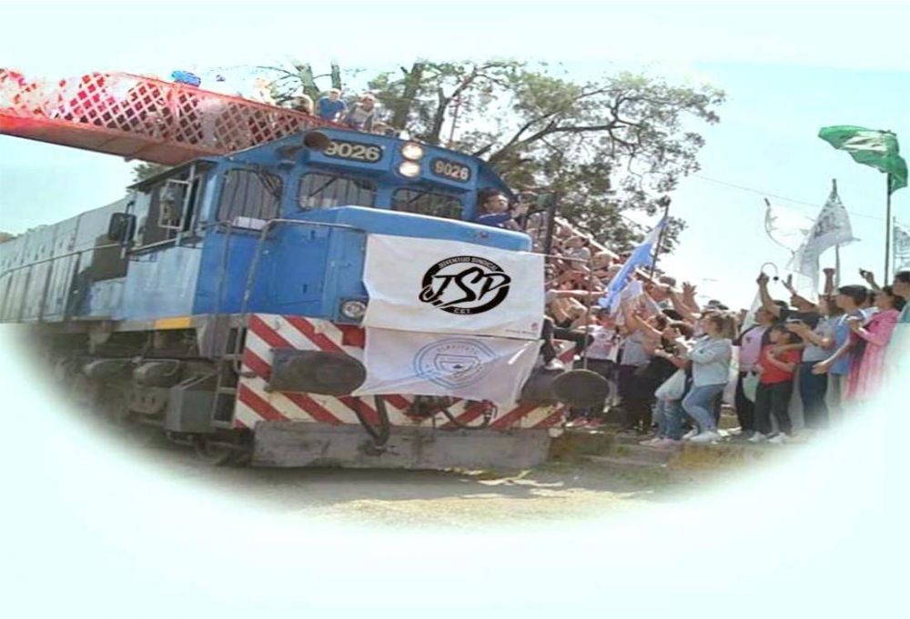 Las donaciones para el tren solidario de la Juventud Sindical podrn entregarse en el Sindicato de Seguro