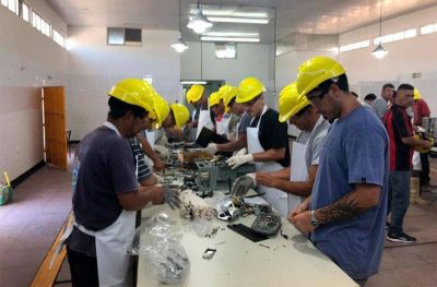 Inauguraron una planta de tratamiento de residuos electr�nicos en una de las c�rceles de Bat�n