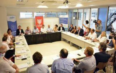 Tigre: Zamora recibi� al Ministro de Producci�n Augusto Costa