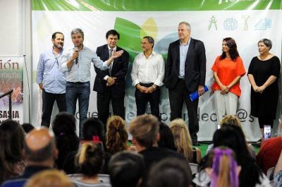 Zabaleta dio apertura a la Escuela de Emprendedores de Hurlingham junto al ministro de Trabajo de la Naci�n, Claudio Moroni