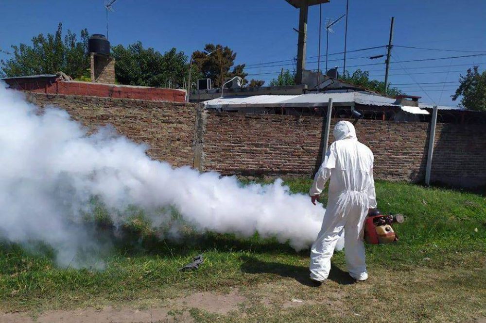Merlo: Se intensifican las tareas de fumigacin