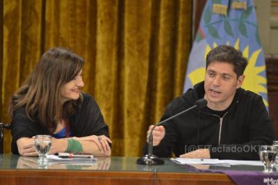 D�a de la Mujer: Kicillof participar� del acto de cierre en La Plata