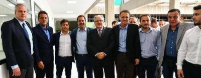 Abella acompa�� la inauguraci�n del primer colegio de la UBA fuera de Capital