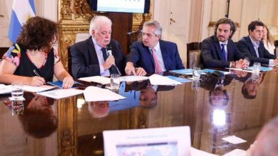 Ante el avance del virus, Alberto Fern�ndez se pone al frente de la batalla