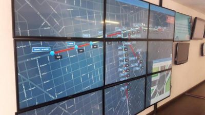 La Matanza: Destacan el funcionamiento del Centro Integral de Monitoreo de la Movilidad