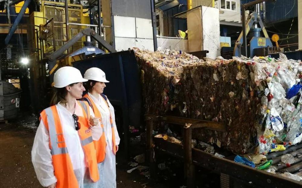 La planta de reciclaje de Granada permitir reutilizar hasta el 80% de los plsticos 